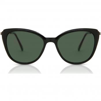Gafas de Sol Cat Eye Armazón Completo Plástico Negros para Mujer - SmartBuy Collection