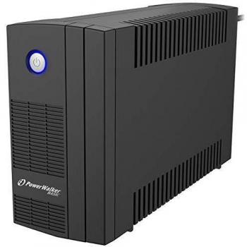 PowerWalker Basic VI 650 SB UPS Línea Interactiva 0.65 kVA 360 W 2 Salidas AC