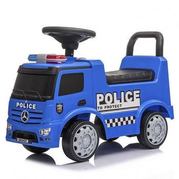 Correpasillos Mercedes Actros Policía con Sonidos Musicales - Edad 1 a 3 años - Peso Máximo 25 Kg