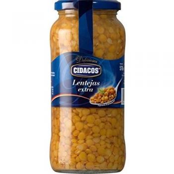Cidacos - Lentejas Extra - 570 g - [Pack de 4]