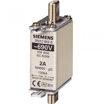 Fusible Siemens NH000 gG 10A 690V T00 3NA3803-6