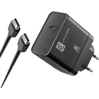 Cargador USB-C Ultra 65W con Cable Negro