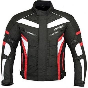 Impermeable moto Gears motocicleta chaqueta en Cordura Tela CE aprobado Armour - paquetes diseño