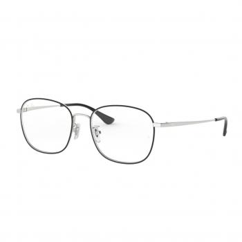 Ray-Ban RX6418D Asian Fit 2983 Men's Eyeglasses Black Size 53 (Frame Only) - Blue Light Block Available