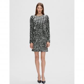 Vestido corto de lentejuelas Selected Femme