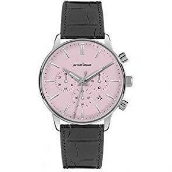 Jacques Lemans Reloj Analógico para Hombre de Cuarzo con Correa en Cuero 1-209F