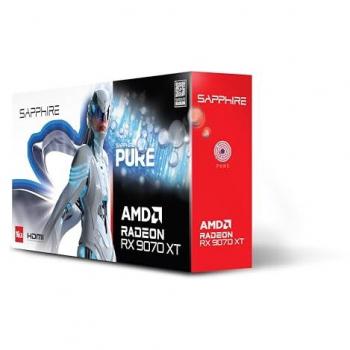 Tarjeta Gráfica Sapphire PURE Radeon RX 9070 XT GAMING OC 16GB GDDR6 Dual HDMI / Dual DP