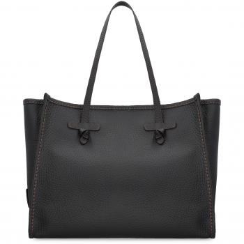 Gianni Chiarini Women's Marcella Smooth Leather Tote Bag in Black