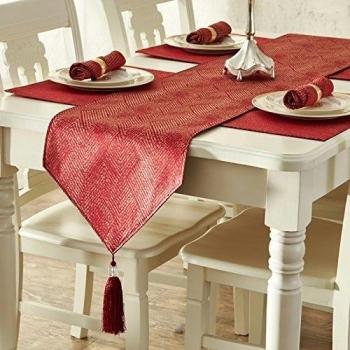 XXTT-Conjunto de paño paño piano minimalista moderno europeo tela mat mantel tabla , chocolate , 35*228cm