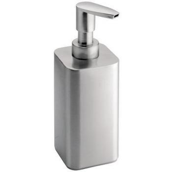 InterDesign - Gia - Bomba dosificadora de jabón líquido; para Cocina, tocador del Cuarto de baño - Acero Inoxidable Pulido