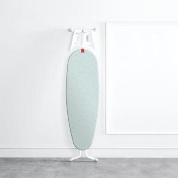 Funda de Tabla de Planchar Universal Rayen | Ajuste EasyClip | 4 Capas: Algodón con Titanio | Acolchado Espuma y Muletón | Medida: 130 x 47 cm | Estamp