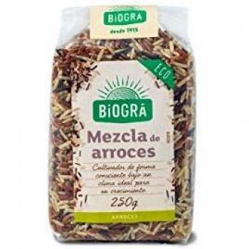 Biográ Wild Rice Mix 250g - High Fiber, Vegan-friendly