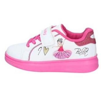 Zapatilla Deportiva Baja Lelly Kelly Mille Stelle Rosa Niña 27 con Faldas Intercambiables Blancas y Fucsias