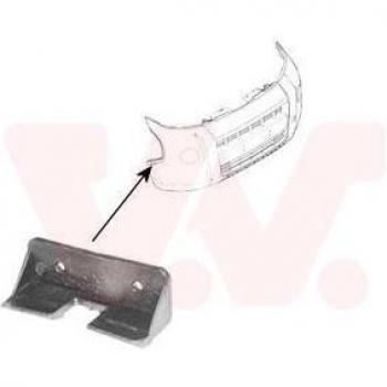 Soporte de parachoques VAN WEZEL para CITROËN Nemo y FIAT Fiorino, Qubo (Ref: 0976568)