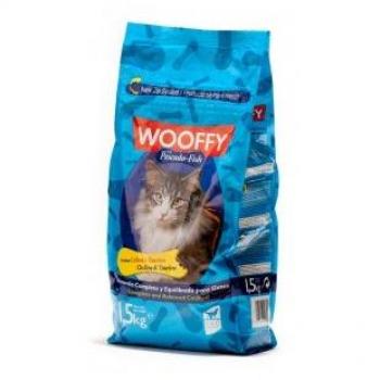 WOOFFY GATO Pescado 18kg