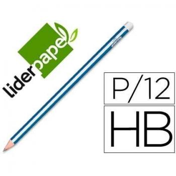 Liderpapel - Lápiz De Grafito Sin Goma Triangular