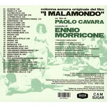 CD Banda Sonora - Ennio Morricone - I Malamondo, Edición 2021