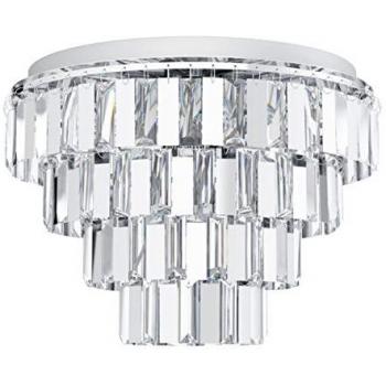 Lámpara de Techo Erseka 7 Luces E14 Cromada 535x485mm