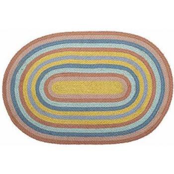 Bloomingville Alfombra, múltiples colores, yute