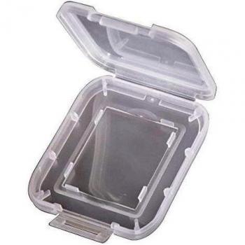 Hama - Card Box QuadCase, SD/MMC/CompactFlash, 54 x 44 x 10 mm, Blanco