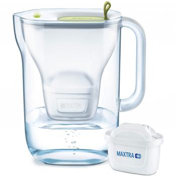BRITA Style - Jarra de agua de 2,4 l con filtro MAXTRA+, color lima