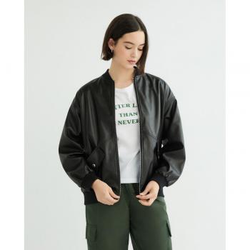 Noisy May Chaqueta Piel Ronja Negro