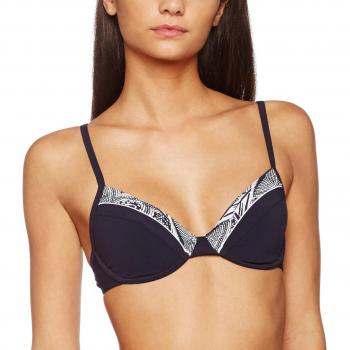 Sloggi sls Nightblue Pearls CTOW, Parte de arriba de bikini Mujer, Multicolor