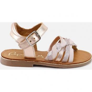 Sandalias de niña Eli 1957 en piel con trenza