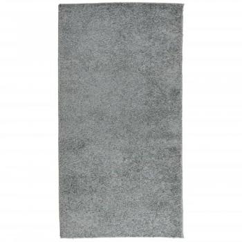 Alfombra peluda de pelo largo moderna PAMPLONA 80x150 cm Color Antracita, Beige, Crema y Verde - Alfombra de Piso para Sala de Estar Dormitorio Habitación Salón