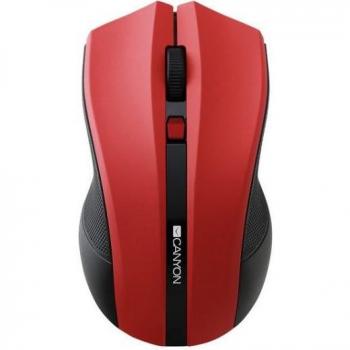 Ratón Óptico Inalámbrico Canyon MW-5 1600DPI Rojo