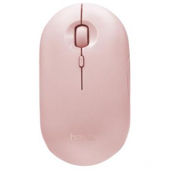 RATÓN INALÁMBRICO 2.4 GHZ HV-MS75GT ROSA
