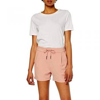Vero Moda Vmeva Mr Short Shorts Color Pantalones Cortos, Rosa