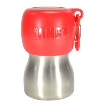 Botella KONG H2O de acero inoxidable - 270 ml (rojo)