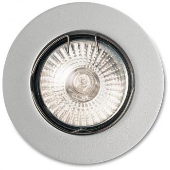 Foco empotrable fijo Jazz de Ideal Lux, color blanco, paquete de 3 unidades, tipo GU10