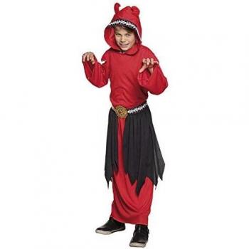 Boland Disfraz 78118 Niños Demonio 4 – 6 años, Color Rojo/Negro