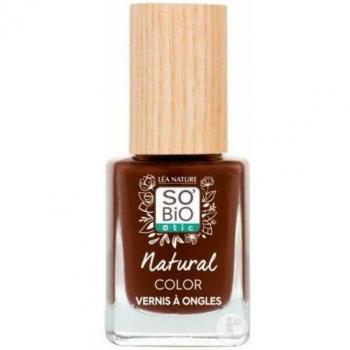 Esmalte de uñas vegano natural 75 Brun Chocolat So'bio Etic