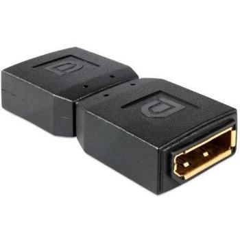 Delock 65374 adaptador de cable displayport negro adaptador para cable displayport displayport female connectorfemale connector negro