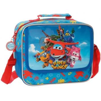 Super Wings Neceser de Viaje, 23 cm, Azul