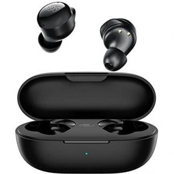 Auriculares inalámbricos QCY T17 Auriculares Bluetooth 5.1 con Micrófono y Control Táctil, Llamada de Reducción de Ruido, 26 Horas, Latencia Ultrabaja, IPX5 Impermeable Auriculares Deportivos In Ear