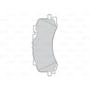 Pastillas de freno VALEO 302316