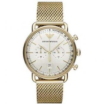 Emporio Armani Men's Analogue Quartz Watch with Stainless Steel Strap AR11315