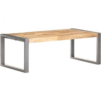 vidaXL Coffee Table 110x60x40 cm Rough Mango Wood