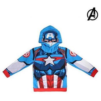 Sudadera Avengers Capitán América con Capucha