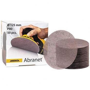 Disco Abrasivo Réticulado Abranet Ø 125 mm Grano P80 - Caja de 50 unidades