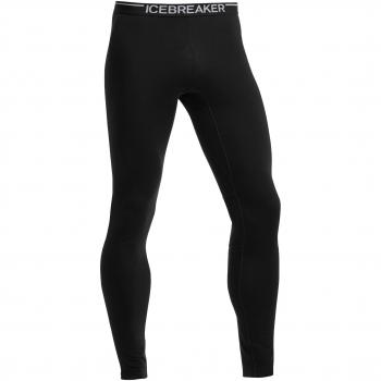 Icebreaker Zone mallas interiores térmicas para hombre, Hombre, color Black/monsoon/black, tamaño XXL