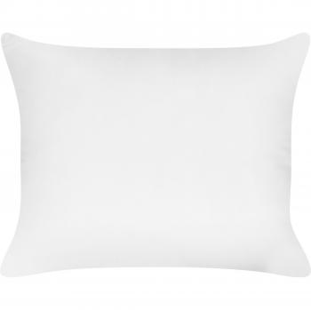 Almohada Rectangular 50 x 60 cm de Algodón Japara con Funda de Lyocell y Relleno de Poliéster - Perfil Bajo Blanco Triglav