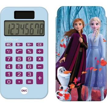 LEXIBOOK - Calculadora de bolsillo con tapa Frozen
