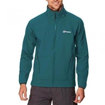 Berghaus - Chaqueta para hombre Millbeck Gore Windstopper - Chaqueta de Softshell, color oceanic y turquesa, hombre, color azul, tamaño small