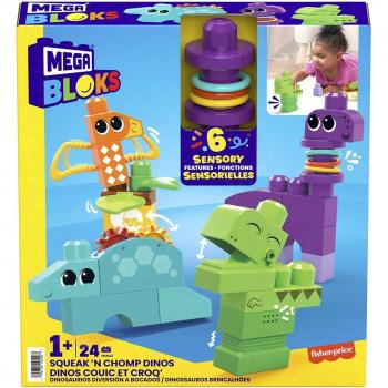 Dinosaurios Mega Bloks - Juego de bloques de construcción