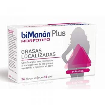 BIMANAN - BIMANAN Plus Grasas Localizadas Morfotipo Pirámide 36 cápsulas